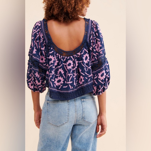 Free People Soleil embroidered Blouse - Picture 2 of 8